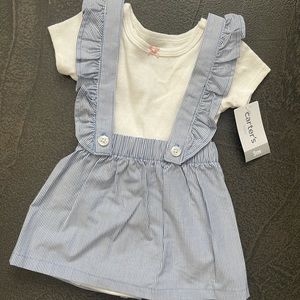 Carter’s dress with onesie